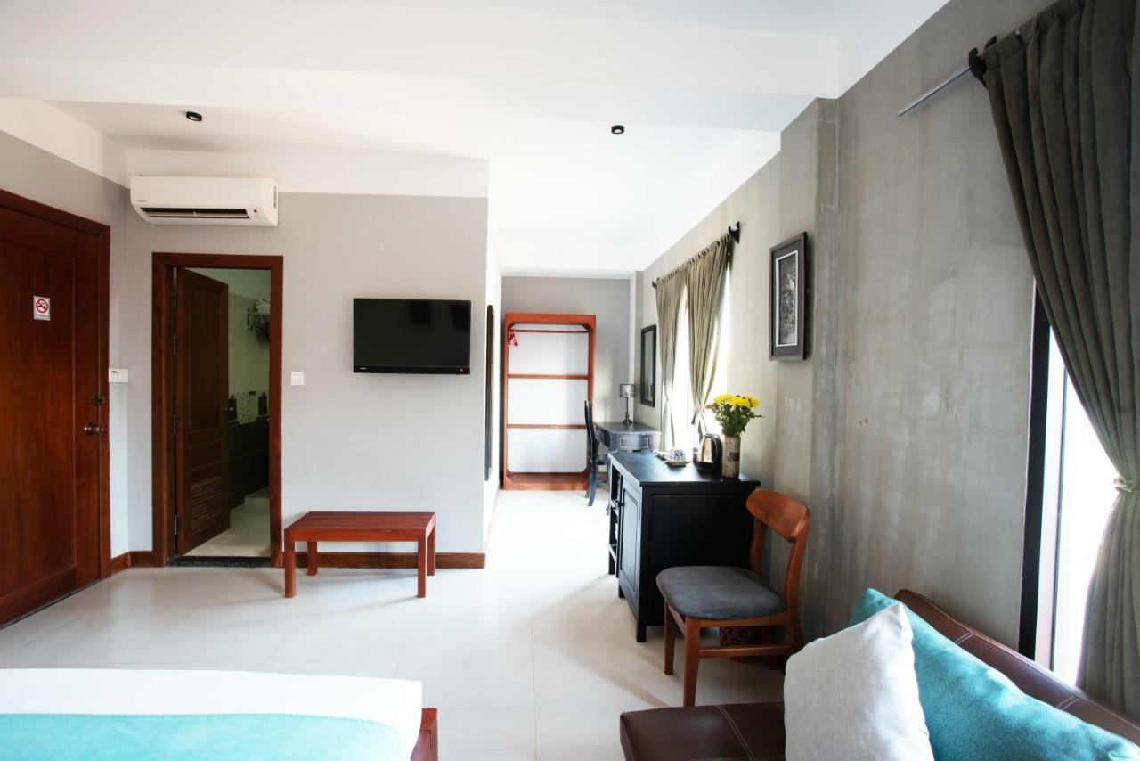 Central Blanche Residence Sziemreap Szoba fotó